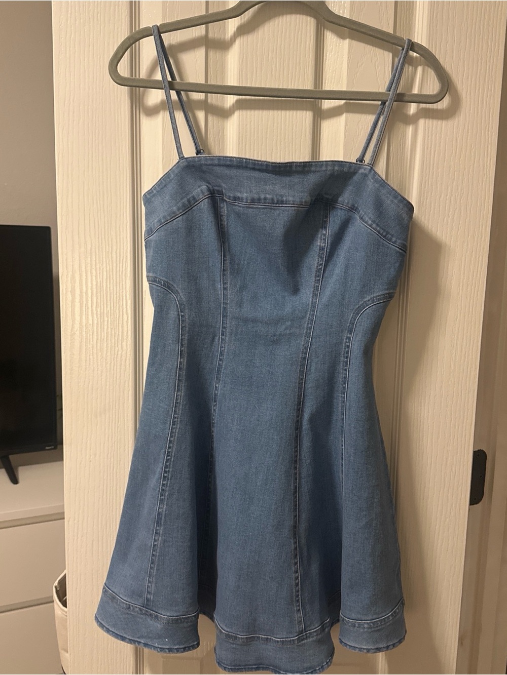 MARBLE Light Blue Denim Top new with tags